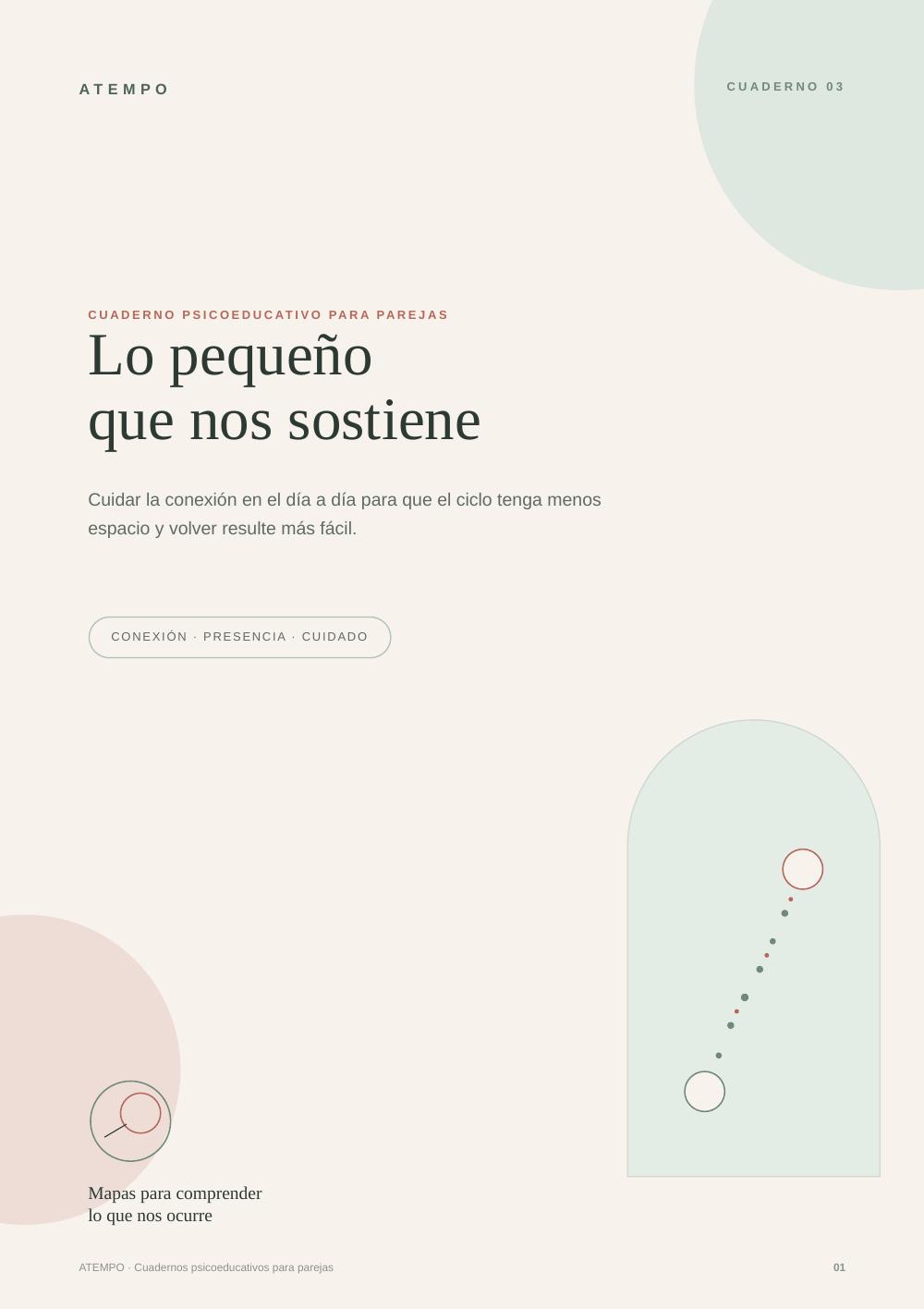 Portada de Lo pequeño que nos sostiene